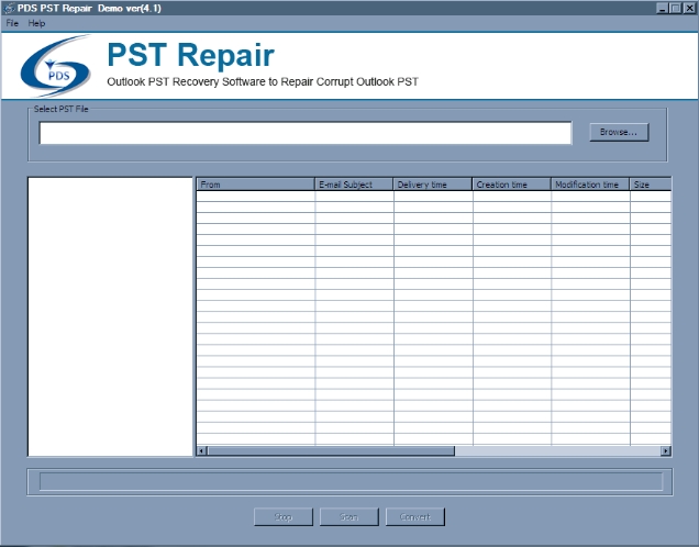 pds pst repair