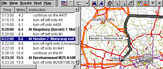 Route Planner application
