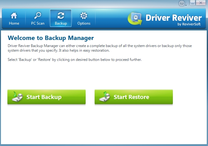 Driver Reviver Backup