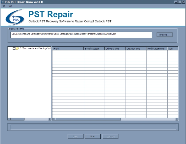 pds pst repair