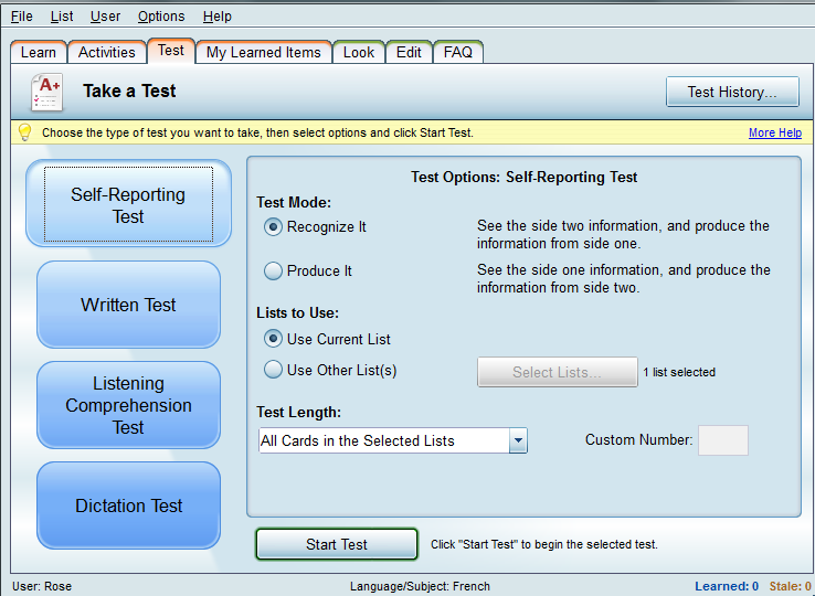 Transparent Language Review