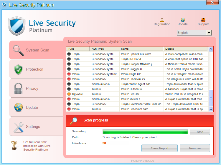 live security platinum