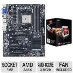GIGABYTE AMD A Series Motherboard Bundle