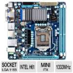 GIGABYTE GA-H61N-USB3 Intel H61 Motherboard