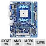 Gigabyte GA-F2A55M-DS2 AMD A55 Motherboard