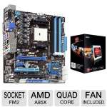 Asus F2A85-M/CSM Motherboard Bundle