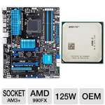 ASUS M5A99FX Pro R2.0 Socket AM3+ Motherboa Bundle