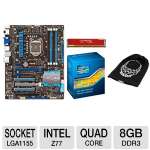 ASUS P8Z77-V LE Plus Socket 1155 Motherboar Bundle