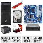 Gigabyte 78LMT-USB3 4GB Quad Core Bundle