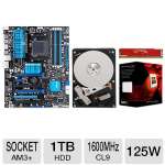 ASUS M5A99FX Pro R2.0 Eight Core CPU Memory Bundle