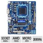 GIGABYTE GA-78LMT-S2P AMD 760 AM3+ Motherboard