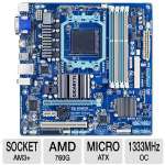 Gigabyte 78LMT-USB3 AM3+ 760G USB3.0 MOTHERBOARD