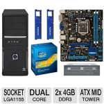 ASUS P8H61-M LE/CSM R2.0 Socket 1155 Mother Bundle