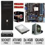 Asus F2A55-M/CSM 8GB Quad Core Bundle