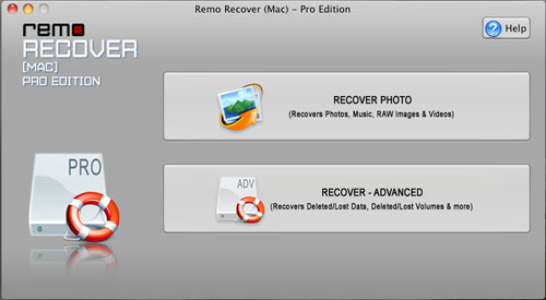 remo recover mac pro