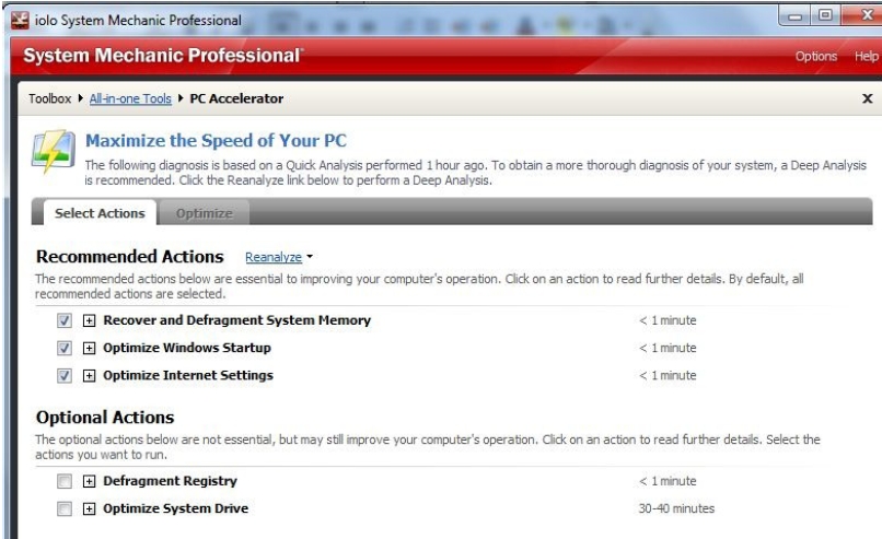 System Mechanic Professional by Iolo